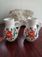 2 small wall jugs