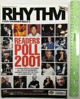 Rhythm magazine 02/2 strokes chris eigner (depeche mode) alan white russ miller