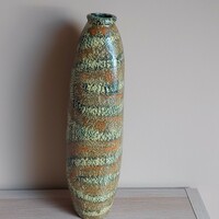 Margit Csizmadia ceramic floor vase from Pesthidegkút