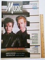 Making music magazine 87/6 depeche mode simple minds georgia satellites flesh for lulu beatles