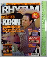 Rhythm magazin 06/5 Korn Toto Lacuna Coil Bissonette Blue Man Group Fightstar
