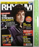Rhythm magazine 06/4 strokes bill bruford ian paice mel gaynor barney in flames kooks