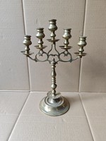 Copper candlestick with 5 branches