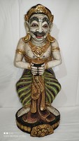 Carved wooden statue figure large size 50 cm Bali Indonesian East