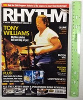 Rhythm magazin 02/7 Tony Williams Butch Vig Lostprophets Clune Steve Barney