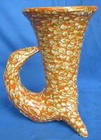 Gorka ceramic vase, marked, 16.8 cm high