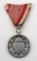 1O598 I. Világháborús PRO DEO ET PATRIA 1914-1918 ezüstözött kitüntetés