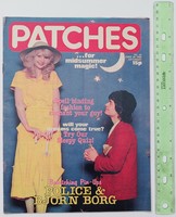 Patches magazine 80/6/28 the police + bjorn borg posters