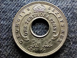 Brit Nyugat-Afrika VI. György (1936-1952) 1/10 penny 1950 KN  (id80033)