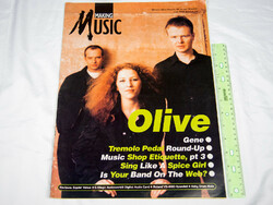 Making music magazine 97/6 olive gene spice girls bob dylan chemical brothers