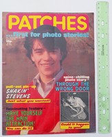 Patches magazin 81/10/24 Shakin' Stevens poszter Duran Duran Classix Nouveaux