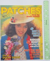Patches magazin 82/7/24 Duran Duran poszter Simple Minds