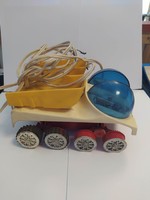 Old plastic toy car/moon rover