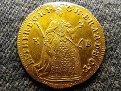 Maria Theresa of Hungary (1740-1780) eh 1213 .986 Gold 1 ducat 3.5g 1761 kb (id80789)