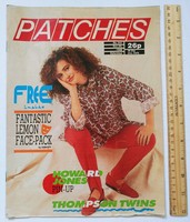 Patches magazine 85/10/26 howard jones + bucks fizz posters thompson twins
