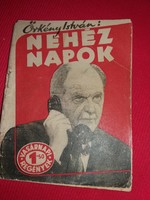 1957 István Örkény: hard days penny books newspaper publishing company