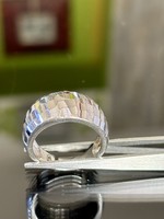 Ragyogó-csillogó, masszív ezüst gyűrű