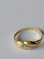 14 Karátos női gyűrű 1 gr 61-s méret