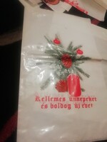 Rare retro bag from a collection. Christmas