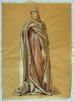 Székely Beralan(1835-1910) dupla vázlat