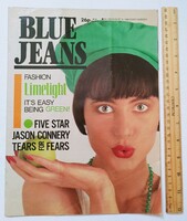 Blue jeans magazine 86/8/9 five star tears for fears jason connery posters