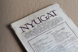 Nyugat magazine newspaper literary 1926 / 24. Number in-hur