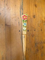 Retró fából készült emléktárgy: Siklós