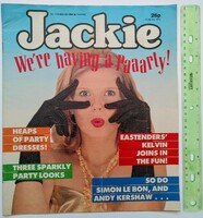 Jackie magazine 86/12/20 simon le bon duran paul medford morrissey pet shop boys