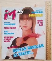 Ifjúsági Magazin 93/9 Kun Péter Depeche Mode Palcsó Brigitta Telek András Scorpions Rapülők AD Augus