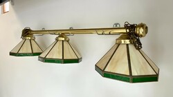 Billiard lamp with three lamps