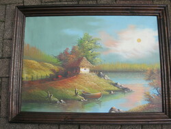 Beautiful landscape signed by a German painter