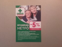 Magyarország, kártyanaptár - Mediswiss Patika 2016
