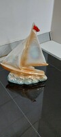 Porcelain retro boat