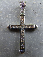 Silver cross pendant (230709)