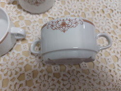 Alföldi porcelain soup cup, 4 pcs