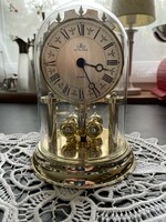 Glass drilling clock, gold color, batteries - Meister Anker
