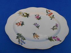 Herendi Fleurs des Bermudes Pattern Roast Platter