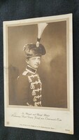 1915. Károly Ferenc József heir to the throne later iv. Original photo sheet of King Charles of Hungary