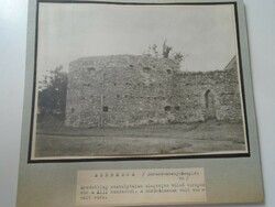 D198443 szerencs - szerencsi castle - baz vm.- Old large photo 1940-50's mounted on cardboard