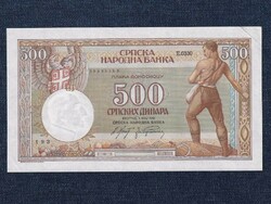 Szerbia 500 dínár bankjegy 1942 (id73729)