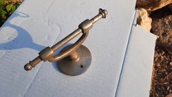 Old marked chromed copper toilet drain cord holder