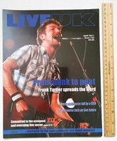 Live uk magazine 11/4 frank turner rod stewart