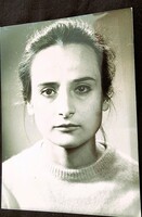 Anna Nagy, actress, marked press photo, Budapest 1973 collectors