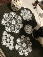 5+1 Crochet lace needlework. Made with different patterns