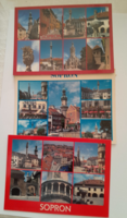 Liquidation of postcard collection in Sopron (3 pieces)