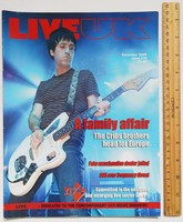 Live UK magazine 09/12 the cribs (johnny marr)