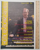 Home keyboard review magazine 86/8 tony pegler paul richards alan ashton chris giles peter holt