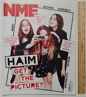 NME magazin 13/9/28 Haim Manics Sleigh Bells No Age Maccabees MGMT Chvrches Mazzy Star