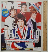 New musical nme magazine 13/6/15 the who kanye west gabriel bruce deerhunter flaming lips stone roses