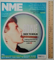 Nme magazine 13/1/19 david bowie miles kane horrors klaxons visconti bastille black keys tribes